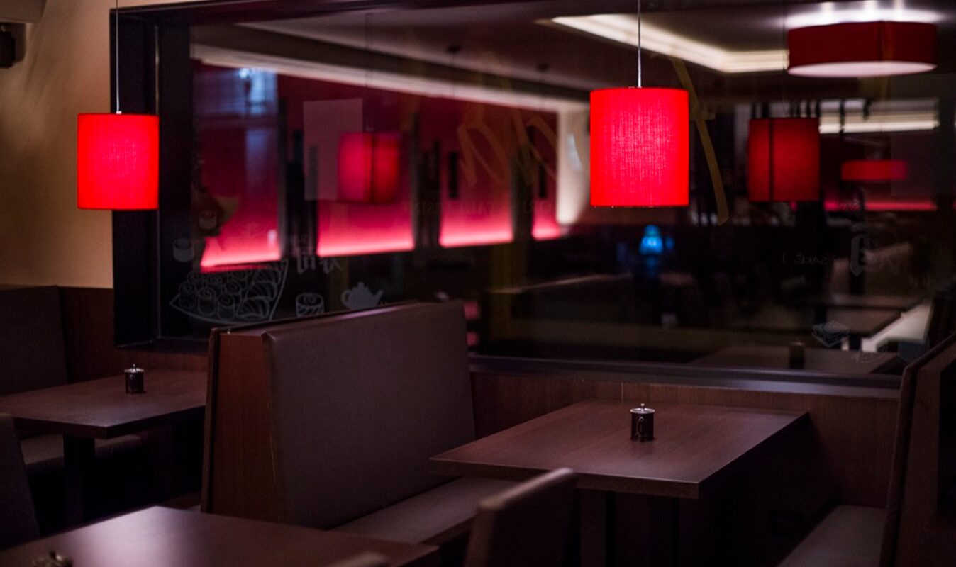 Ristorante Orientale Alto Adige - Bressan Lighting progettazione luci interni hospitality lampade Merano Fooda