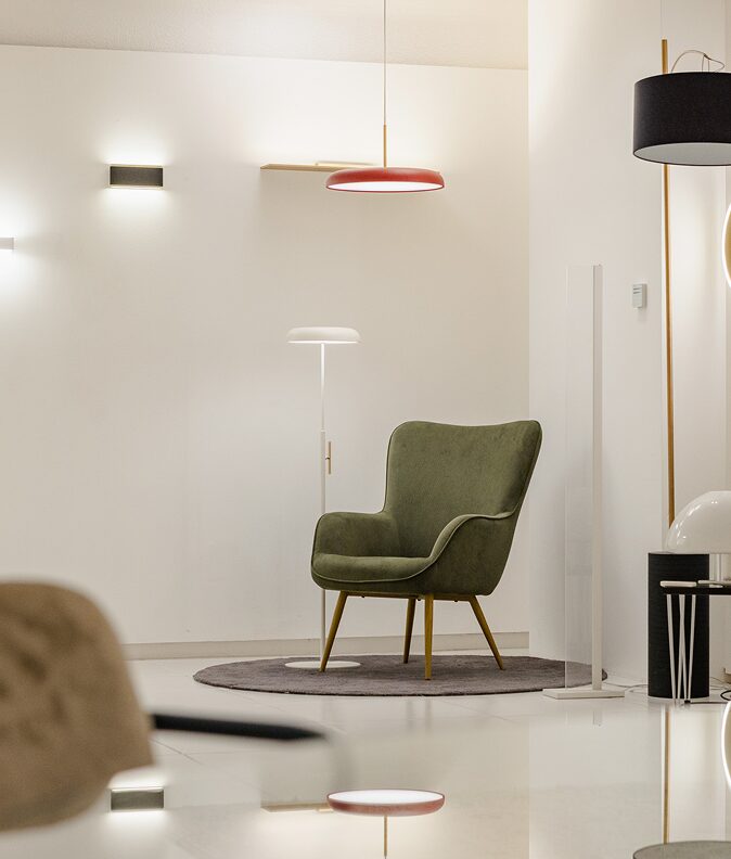bolzano negozio lampadari progettazione aziende selezione showroom
