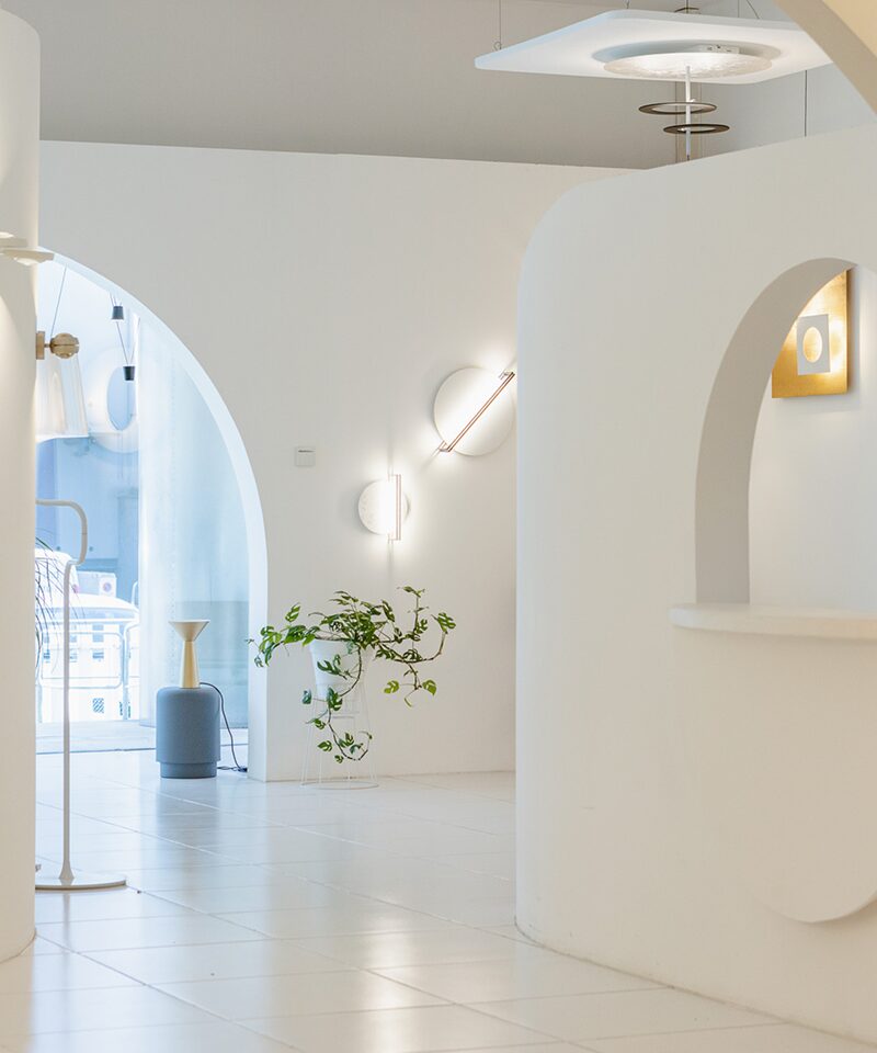 esposizione lampade casa camera bressan lighting bolzano showroom